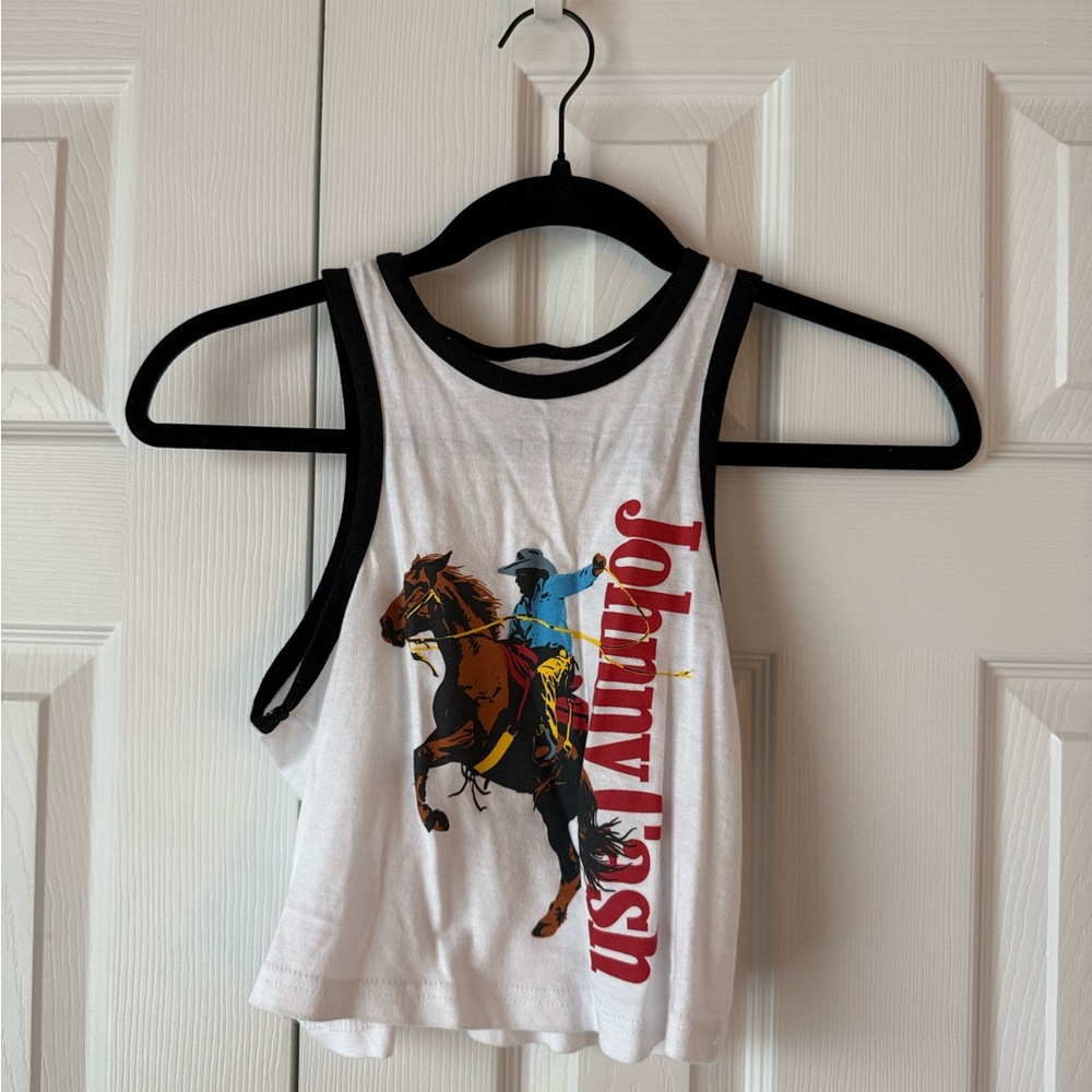 Cropped Fitted Tank Top